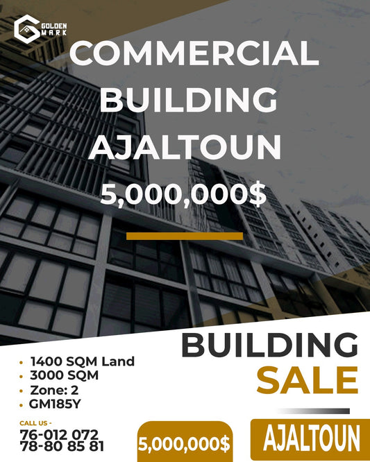 Commercial Building for sale in Ajaltoun - مبنى تجاري للبيع في عجلتون GM185Y